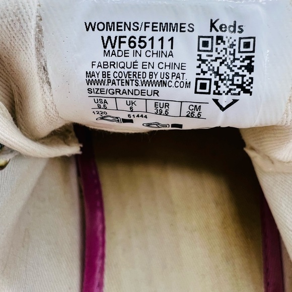 KEDS X KATE SPADE TRIPLE KICK PLATFORM SNEAKERS SIZE 8.5 - Picture 11 of 15